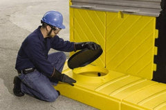 UltraTech - 280 Gallon Sump, IBC Pallet - 68 Inch Long x 64 Inch Wide x 88 Inch High, 2 Totes - Americas Industrial Supply