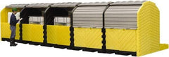 UltraTech - 375 Gallon Sump, IBC Pallet - 204 Inch Long x 64 Inch Wide x 88 Inch High, 5 Totes - Americas Industrial Supply