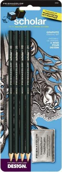 Prismacolor - 2B/2H/Extra Soft/HB Graphite Pencil - Graphite - Americas Industrial Supply