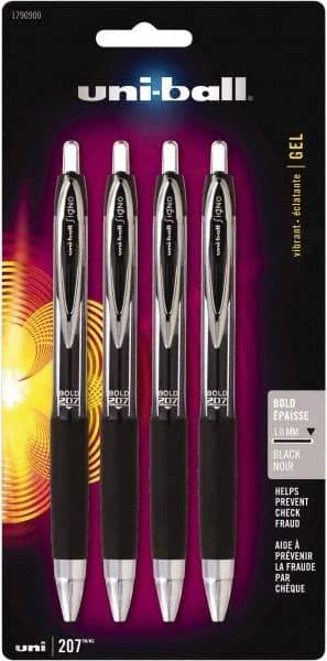 Prismacolor - 1mm Retractable Pen - Black - Americas Industrial Supply