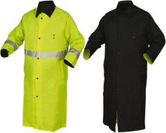 MCR Safety - Size XL, Yellow, Rain Jacket - 2 Pockets, Detachable Hood - Americas Industrial Supply