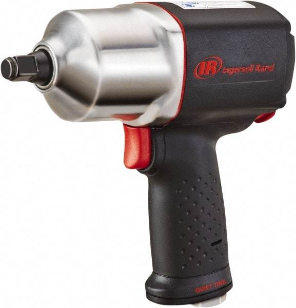 Ingersoll-Rand - 1/2" Drive, 11,000 RPM, 780 Ft/Lb Torque Impact Wrench - Pistol Grip Handle, 1,250 IPM, 5.8 CFM, 90 psi, 1/4" NPTF Inlet - Americas Industrial Supply