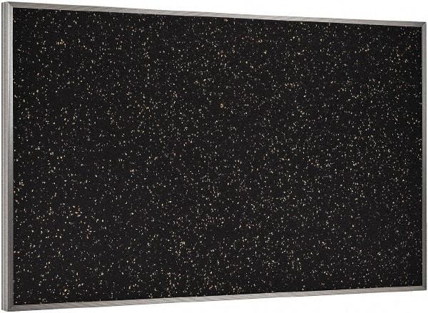 Ghent - 46-1/2" Wide x 36" High Open Cork Bulletin Board - Rubber, Tan Speckled - Americas Industrial Supply