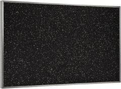 Ghent - 46-1/2" Wide x 36" High Open Cork Bulletin Board - Rubber, Tan Speckled - Americas Industrial Supply