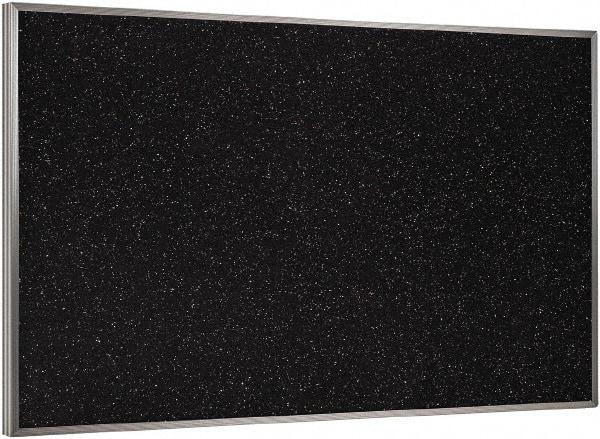 Ghent - 46-1/2" Wide x 36" High Open Cork Bulletin Board - Rubber, Confetti (Color) - Americas Industrial Supply