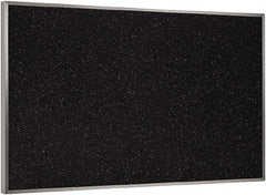 Ghent - 46-1/2" Wide x 36" High Open Cork Bulletin Board - Rubber, Confetti (Color) - Americas Industrial Supply