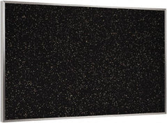 Ghent - 72-1/2" Wide x 48-1/2" High Open Cork Bulletin Board - Rubber, Tan Speckled - Americas Industrial Supply