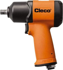 Cleco - 1/4" Drive, 13,000 RPM, 50 Ft/Lb Torque Impact Wrench - Pistol Grip Handle, 1,200 IPM, 31.9 CFM, 90 psi, 1/4" NPT Inlet - Americas Industrial Supply