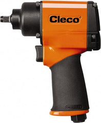 Cleco - 3/8" Drive, 8,000 RPM, 420 Ft/Lb Torque Impact Wrench - Pistol Grip Handle, 1,600 IPM, 27 CFM, 90 psi, 1/4" NPT Inlet - Americas Industrial Supply