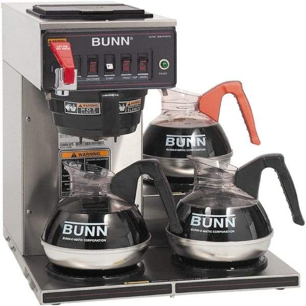 Bunn - Coffee Makers Coffee Maker Type: 12-Cup Automatic Drip Coffee Maker For Use With: Coffee - Americas Industrial Supply