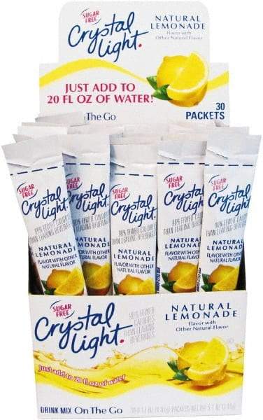 Crystal Light - Lemonade Flavored Drink Mix - Americas Industrial Supply