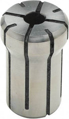 Parlec - 33 Piece, 1/16" to 9/16" Capacity, Double Angle Collet Set - 0.0004" TIR, Increments of 1/64", Series DA100 - Exact Industrial Supply