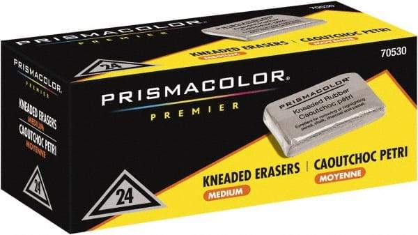 Prismacolor - Square Rubber Eraser - Gray - Americas Industrial Supply