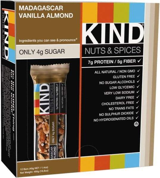 KIND - Nutrition Bar - Vanilla/Almond - Americas Industrial Supply