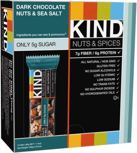 KIND - Nutrition Bar - Dark Chocolate/Nuts/Sea Salt - Americas Industrial Supply