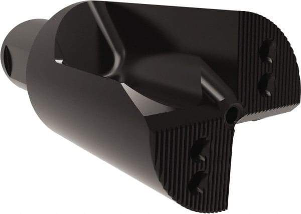 Allied Machine and Engineering - 89mm Max Drill Depth, 1xD, 3.2" Diam, Indexable Insert Drill - 6 Inserts, 50mm Shank Diam, Straight Shank - Americas Industrial Supply