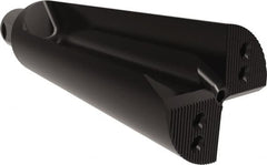 Allied Machine and Engineering - 216mm Max Drill Depth, 2.5xD, 3.2" Diam, Indexable Insert Drill - 6 Inserts, 50mm Shank Diam, Straight Shank - Americas Industrial Supply