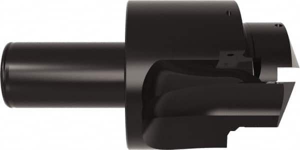 Allied Machine and Engineering - AND10050, MS 33649, SAE AS5202 Standard, 2-1/2-12, 32 Tube Dash Number, 60° Porting Angle, 2.524" Pilot Diam, 1-1/2" Shank Diam, Indexable Spade Blade Insert Porting Tool - 2 Porting Inserts, 6-3/8" Overall Length - Americas Industrial Supply