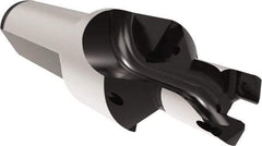 Allied Machine and Engineering - 12 to 12.99mm Diam, Straight Shank, 19.05mm Body Shank Diam, Combo Chamfer and Countersink Drill - TCMT 110204 Insert, 94.85mm OAL - Americas Industrial Supply