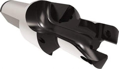 Allied Machine and Engineering - 16 to 16.99mm Diam, Straight Shank, 19.05mm Body Shank Diam, Combo Chamfer and Countersink Drill - TCMT 110204 Insert, 102.39mm OAL - Americas Industrial Supply