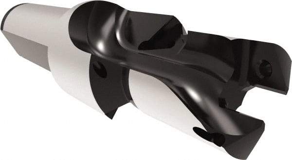 Allied Machine and Engineering - 17 to 17.99mm Diam, Straight Shank, 19.05mm Body Shank Diam, Combo Chamfer and Countersink Drill - TCMT 110204 Insert, 102mm OAL - Americas Industrial Supply