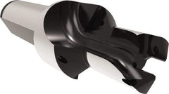 Allied Machine and Engineering - 15 to 15.99mm Diam, Straight Shank, 19.05mm Body Shank Diam, Combo Chamfer and Countersink Drill - TCMT 110204 Insert, 95.65mm OAL - Americas Industrial Supply