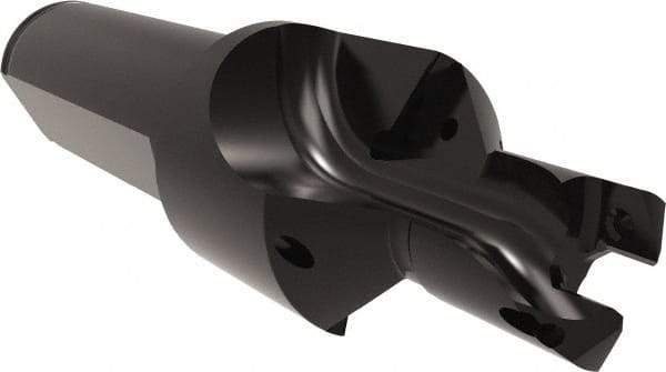 Allied Machine and Engineering - 12 to 13mm Diam, Straight Shank, 19.05mm Body Shank Diam, Combo Chamfer and Countersink Drill - TCMT 110204 Insert, 94.85mm OAL - Americas Industrial Supply