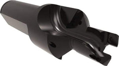 Allied Machine and Engineering - 12 to 13mm Diam, Straight Shank, 19.05mm Body Shank Diam, Combo Chamfer and Countersink Drill - TCMT 110204 Insert, 94.85mm OAL - Americas Industrial Supply