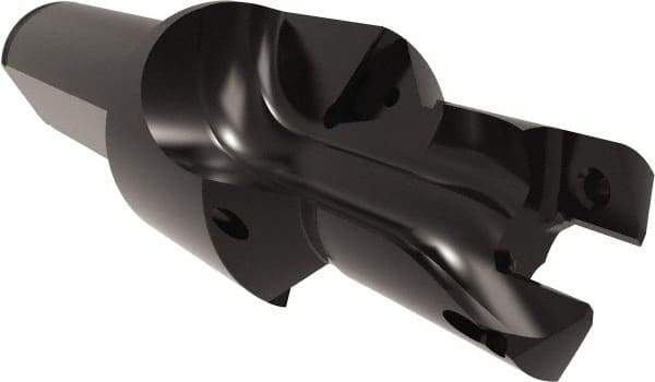 Allied Machine and Engineering - 16 to 17mm Diam, Straight Shank, 19.05mm Body Shank Diam, Combo Chamfer and Countersink Drill - TCMT 110204 Insert, 102.39mm OAL - Americas Industrial Supply