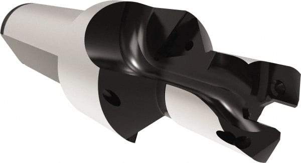 Allied Machine and Engineering - 13 to 13.99mm Diam, Straight Shank, 19.05mm Body Shank Diam, Combo Chamfer and Countersink Drill - TCMT 110204 Insert, 94.46mm OAL - Americas Industrial Supply