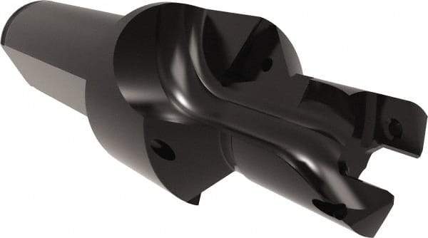 Allied Machine and Engineering - 14 to 15mm Diam, Straight Shank, 19.05mm Body Shank Diam, Combo Chamfer and Countersink Drill - TCMT 110204 Insert, 96.04mm OAL - Americas Industrial Supply