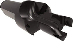 Allied Machine and Engineering - 14 to 15mm Diam, Straight Shank, 19.05mm Body Shank Diam, Combo Chamfer and Countersink Drill - TCMT 110204 Insert, 96.04mm OAL - Americas Industrial Supply