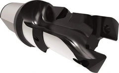 Allied Machine and Engineering - 32 to 35mm Diam, Straight Shank, 38.1mm Body Shank Diam, Combo Chamfer and Countersink Drill - TCMT 16T304 Insert, 133.35mm OAL - Americas Industrial Supply