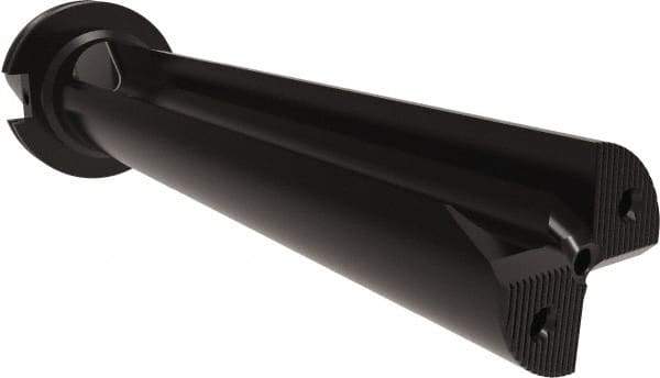 Allied Machine and Engineering - 11-3/4" Max Drill Depth, 4.5xD, 61mm Diam, Indexable Insert Drill - 2 Inserts, CAT50 Taper Shank - Americas Industrial Supply