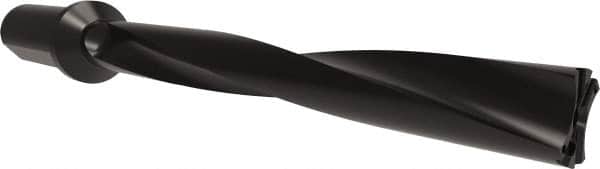 Allied Machine and Engineering - Series APX 38, 8xD, 2" Shank Diam, Drill Body - 16.3906" Drill Body Length to Flange, W3808H Toolholder, 20.8906" OAL, 16.3906" Drill Body Length, Weldon Flat Shank, Through Coolant - Americas Industrial Supply