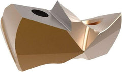 Allied Machine and Engineering - 22mm Diam, Seat Code 22, 140° Included Angle Spade Drill Insert - AM300 Coated, Carbide, Grade K35, Series GEN3SYS XT - Americas Industrial Supply