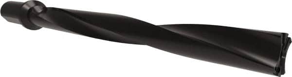 Allied Machine and Engineering - Series APX 44, 10xD, 50mm Shank Diam, Drill Body - 573.8mm Drill Body Length to Flange, W4410H Toolholder, 653.8mm OAL, 573.8mm Drill Body Length, Weldon Flat Shank, Through Coolant - Americas Industrial Supply