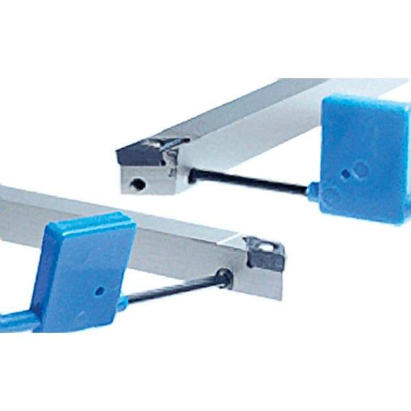 Iscar - PDAC, Left Hand Cut, 5/8" Shank Height x 5/8" Shank Width, Neutral Rake Indexable Turning Toolholder - 5.9" OAL, DC.. Insert Compatibility, Series Isoturn - Americas Industrial Supply