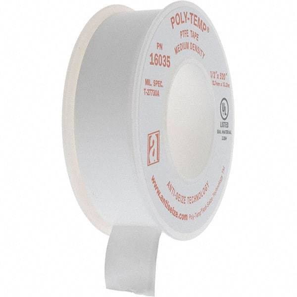 Value Collection - 1" Wide x 520" Long General Purpose Pipe Repair Tape - -400 to 550°F, White - Americas Industrial Supply