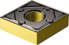 Sandvik Coromant - CNMG432 WF Grade 3210 Carbide Turning Insert - TiCN/AI2O3/TiN Finish, 80° Diamond, 1/2" Inscr Circle, 3/16" Thick, 1/32" Corner Radius - Americas Industrial Supply