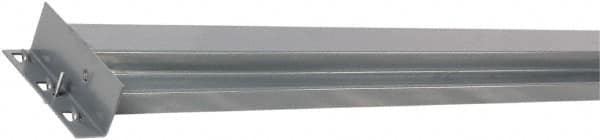 Value Collection - 2,400 Lb Capacity Bulk Storage Shelf Beam Kit - 62-3/4" Wide x 3-1/8" High x 24", 36" & 48" Deep, Gray - Americas Industrial Supply