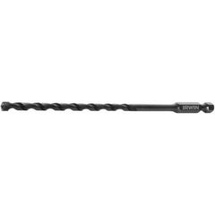 Irwin - 3/16" Diam, Hex Shank, Carbide-Tipped Rotary & Hammer Drill Bit - Americas Industrial Supply