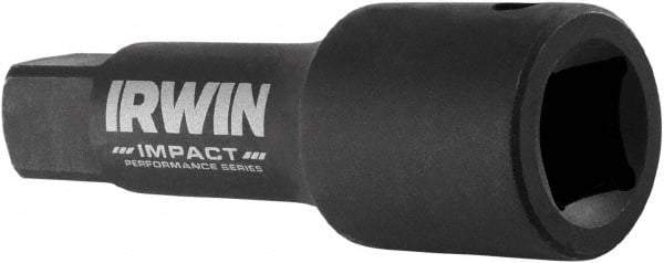 Irwin - 1/2" Drive Standard Socket Extension - 3" OAL, Black Oxide Finish - Americas Industrial Supply