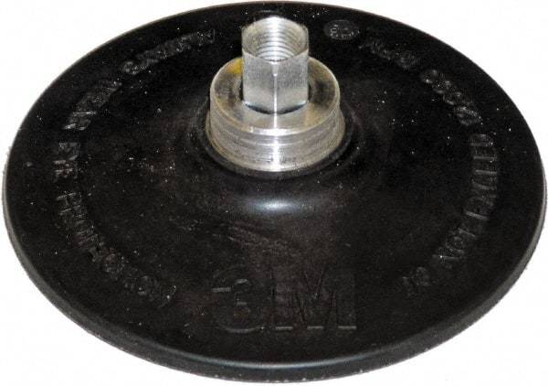 3M - 4" Diam Disc Backing Pad - 12,000 RPM - Americas Industrial Supply