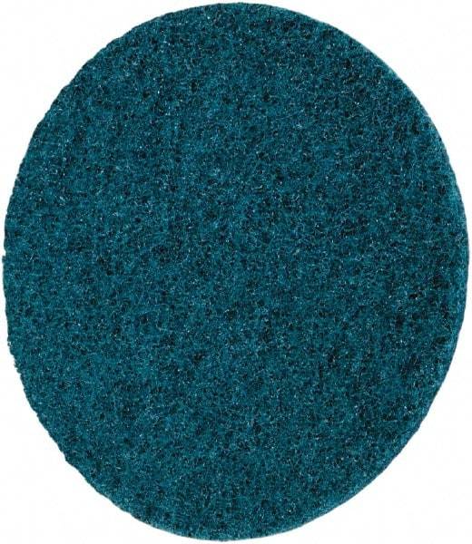 3M - 5" Diam, Aluminum Oxide Hook & Loop Disc - Very Fine Grade, Nonwoven, - Americas Industrial Supply