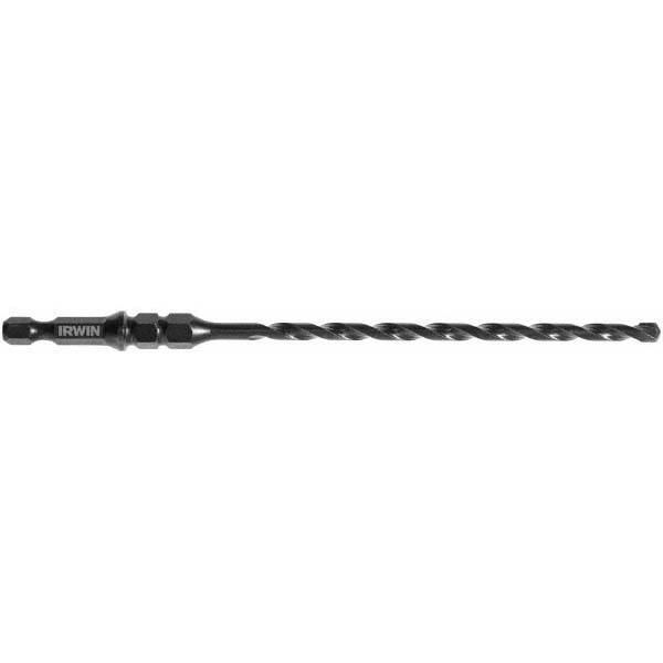 Irwin - 3/16" Diam, Hex Shank, Carbide-Tipped Rotary & Hammer Drill Bit - Americas Industrial Supply