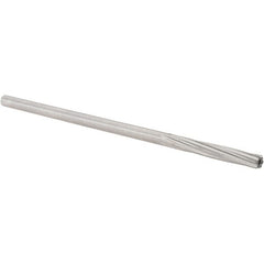 Alvord Polk - 5mm High Speed Steel 6 Flute Chucking Reamer - Spiral Flute, 0.1895" Straight Shank, 1-1/4" Flute Length, 5" OAL - Americas Industrial Supply