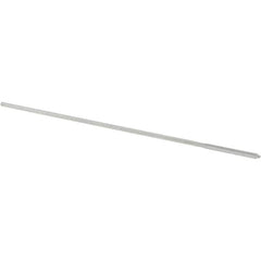 Alvord Polk - 0.045" High Speed Steel 4 Flute Chucking Reamer - Straight Flute, 0.039" Straight Shank, 1/2" Flute Length, 2-1/2" OAL - Americas Industrial Supply