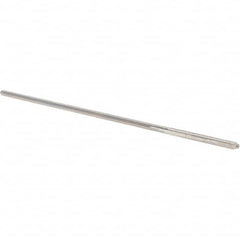 Alvord Polk - 0.071" High Speed Steel 4 Flute Chucking Reamer - Straight Flute, 0.066" Straight Shank, 3/4" Flute Length, 3" OAL - Americas Industrial Supply