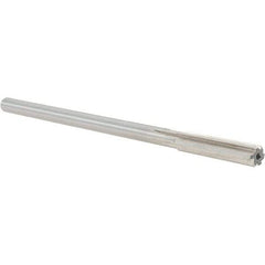 Alvord Polk - 0.32" High Speed Steel 6 Flute Chucking Reamer - Straight Flute, 0.2792" Straight Shank, 1-1/2" Flute Length, 6" OAL - Americas Industrial Supply